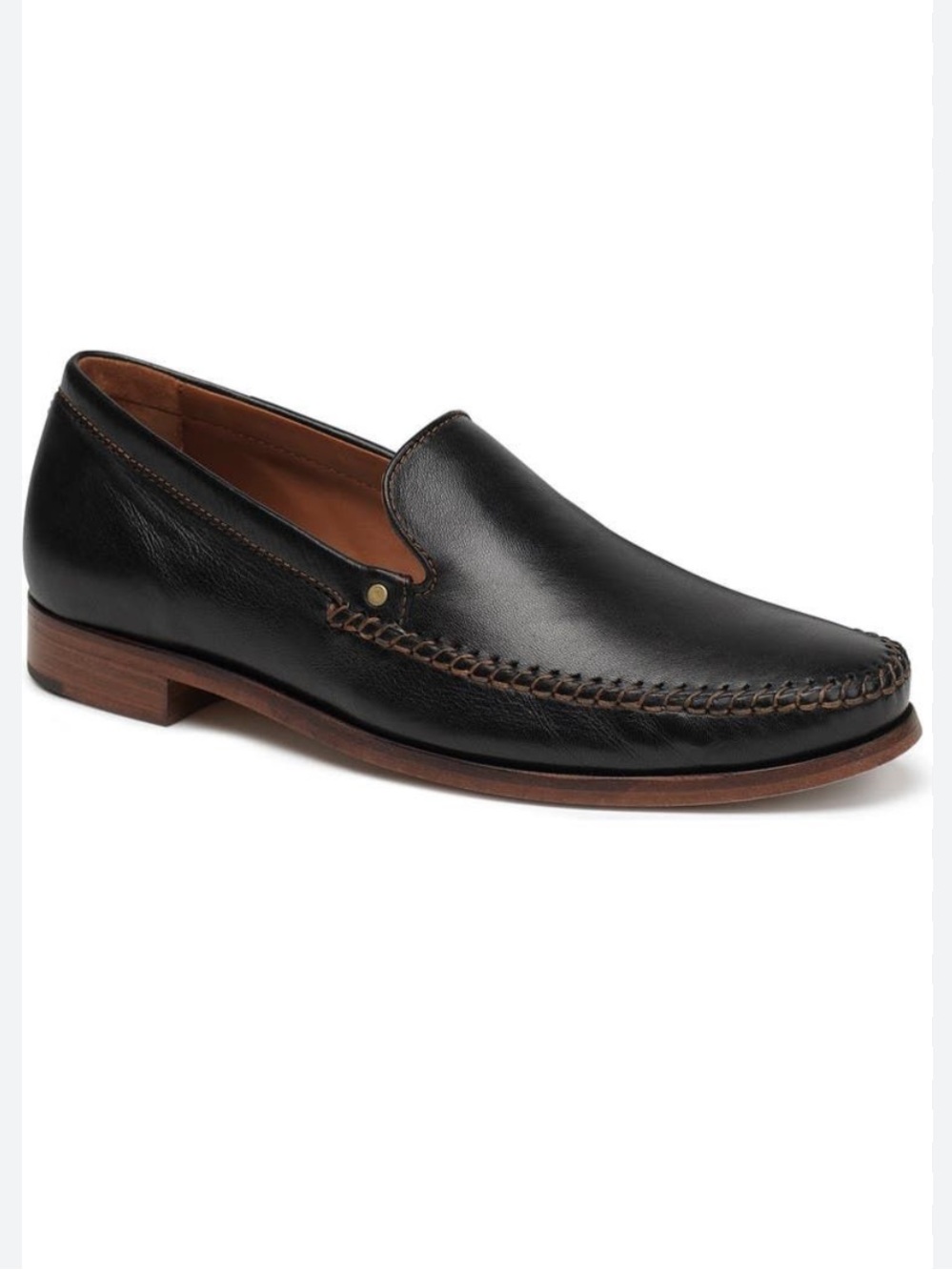 Trask Men’s Sioux Slip-On Loafers with Brown Contrast Stitching size 11 M